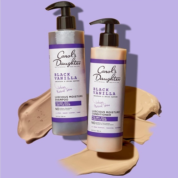 CAROLS DAUGHTER Black Vanilla Shampoo & Conditioner Set 12oz each - Picture 1 of 5